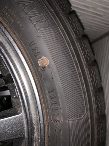 スタッドレスタイヤ　&ホイール　サイズ155/65R14