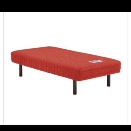 【引取限定】ベッド　脚付きマットレス　セミダブル