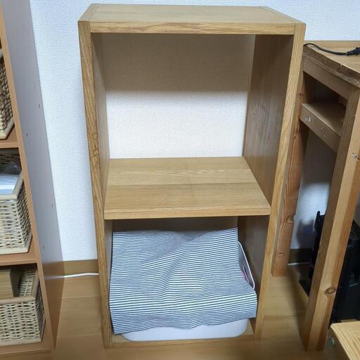 お譲り先決まりました無印良品　棚