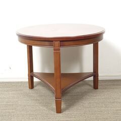 【美品】Maruni マルニ木工 サイドテーブル 地中海シリーズ？ マルニ木工 地中海シリーズ サイドテーブル ラウンドテーブル