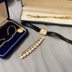 整理品 K18K24喜平 ネックレス リング 指輪 時計 総重量55.5gの画像