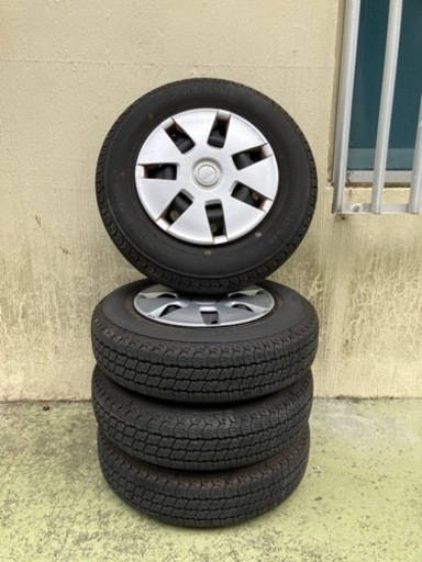 新品同様　12インチ　軽バス・軽トラ用タイヤ