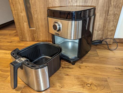 MOOSOO　ノンフライヤー　エアフライヤーMA13　4.5L