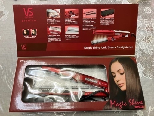 ヴィダルサスーン　ヘアアイロンVidal Sassoon VSS-7000/Rジャンク品