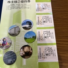 近鉄株主優待4枚　名古屋　伊勢等の画像