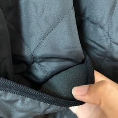 r.p.s キルティングコート　黒　フリーサイズの画像