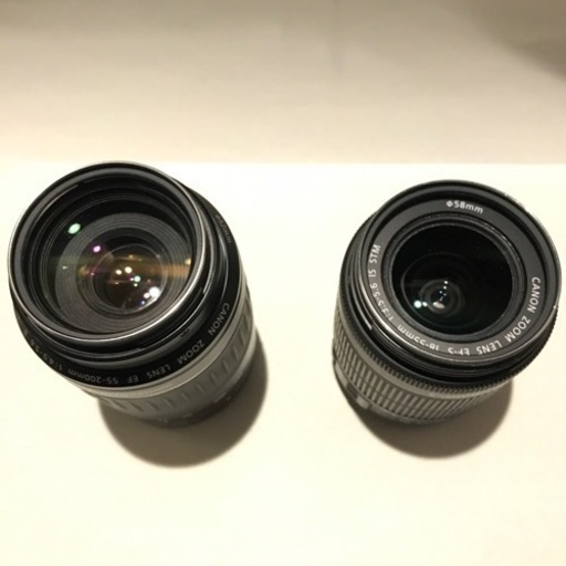 カメラレンズ キャノン ズームレンズ 2本セット