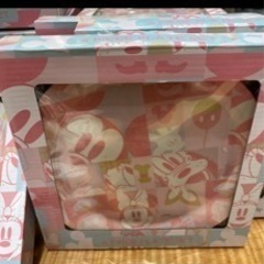 ミッキー＆フレンズ プレート Mickey＆Friends 4枚セット　ピンク皿 の画像