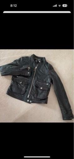 ほぼ新品❗️napapiri ナパピリ コート　ライダースジャケット