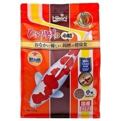 新品　未開封　錦鯉　餌　キョーリン　ひかり胚芽　浮上　小粒　１．...