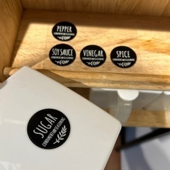 調味料ラック　木製の画像