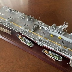 USS WASP LHD-1 1:350 戦艦模型　完成品の画像