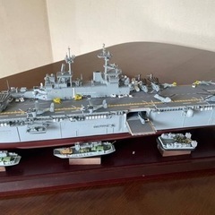 USS WASP LHD-1 1:350 戦艦模型　完成品の画像
