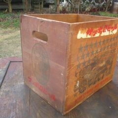 1.サッポロビール　木箱　昭和レトロの画像