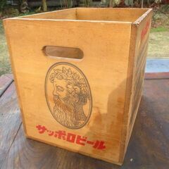 2.サッポロビール　木箱　昭和レトロの画像