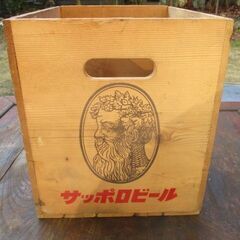 2.サッポロビール　木箱　昭和レトロの画像