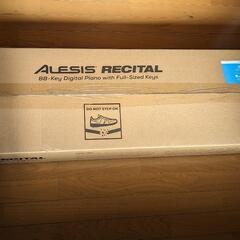 新品未開封 電子ピアノ Alesis 電子ピアノ ホワイト 88鍵盤 初心者向けの画像