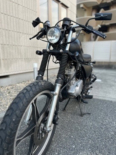 gn125h カスタム　カフェスタイル　原付二種