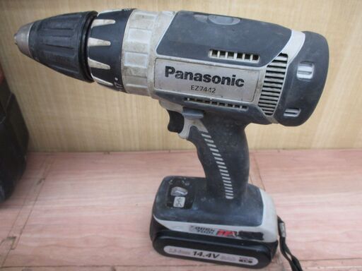 Panasonic パナソニック EZ7442 ドリルドライバ 中古品 14.4V 4.2Ah×2  3.0Ah×2 充電器【ハンズクラフト宜野湾店】