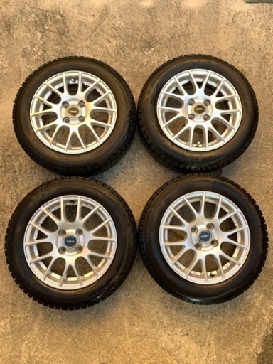 スタッドレス、ホイール165/65/14の４本セット