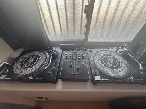 Technics ターンテーブル　ミキサー　セット　DJ