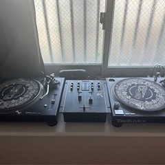 Technics ターンテーブル　ミキサー　セット　DJ