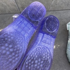 キッズキラキラ　プリンセスサンダル　バースデー　サイズ17.0cm ラプンツェルの画像