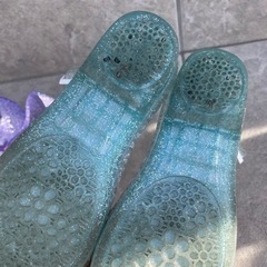 キッズキラキラ　プリンセスサンダル　バースデー　サイズ17.0cm ラプンツェルの画像