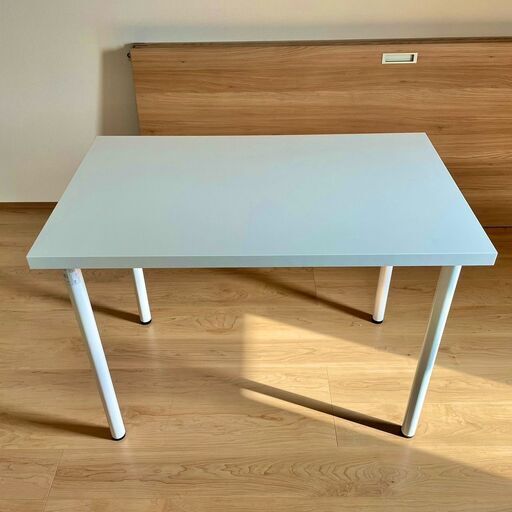 IKEA 中古 机 デスク テーブル ピュアホワイト ワイドサイズ 購入1年以内 IKEA 中古 机 デスク テーブル ピュアホワイト ワイドサイズ