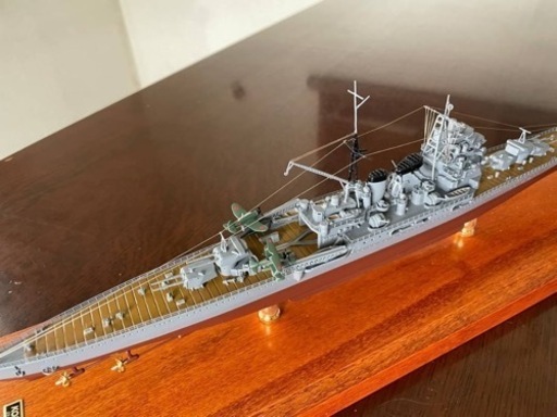 鳥海　1/500 重巡洋艦　艦船模型　完成品