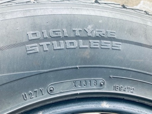 取付け交換込み！　DUNLOP WINTER MAX 265/65R17 スタッドレス　山充分あり　4本セット‼︎
