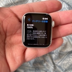 12/28or29 相鉄線沿線　ほぼ新品　Apple watchSE セルラーモデル シルバー　40mm B