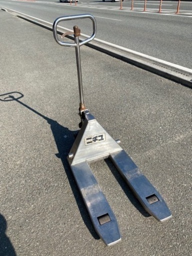 ☆中古品 ニチユ パレットトラック ハンドリフト ショート 1.5t  倉庫 庫内作業☆