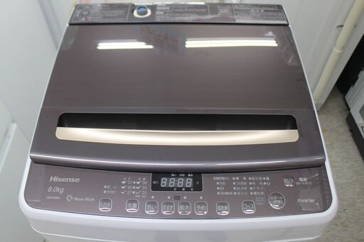 Hisense/ハイセンス　洗濯機　8kg   2021年製