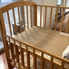 ベビーベッド【町田市再生家具】232400の画像