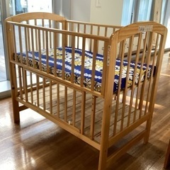 ベビーベッド【町田市再生家具】232400の画像