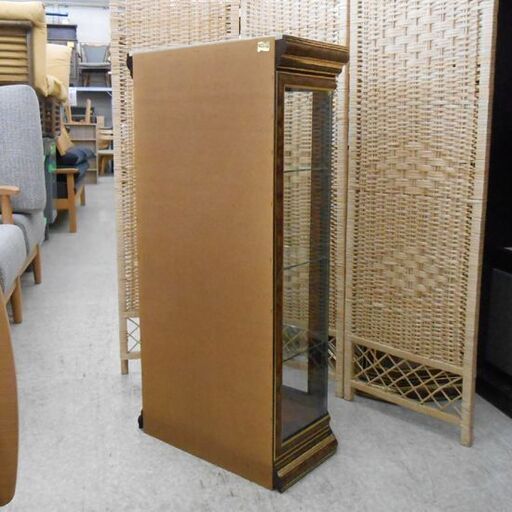 キュリオケース イタリア製 コレクションケース 飾り棚 コレクションボード① アンティーク調 幅49cm 棚板3枚 コレクションボード 札幌市 西区 西野店