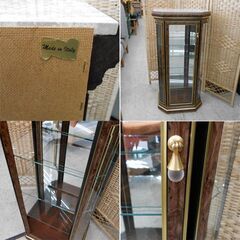 キュリオケース イタリア製 コレクションケース 飾り棚 コレクション