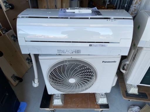 【値下げ！！】②Panasonic 6畳用　2.2kwエアコン　CS-22BEE4-W 2016年製