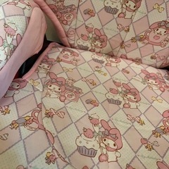 サンリオ マイメロ ジュニアシート グレコ マイメロディ ジュニアプラス DX マイメロディの画像