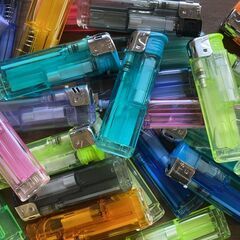 まだまだ使える　使い捨てライター ３０個