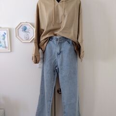 お取引中m(_ _)m【未使用】セットアップ　デニム