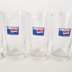 【未使用/業務用グラス】pepsiグラス 5点のみです。