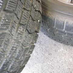 取引完了◆早い者勝ち！17インチスタッドレスタイヤ＆アルミ4本セット！◆の画像