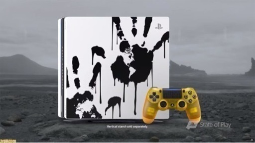 美品 PlayStation4 proプレステ4 本体 デス・ストランディング限定モデル