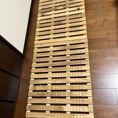 【シングル】折り畳みすのこマットの画像
