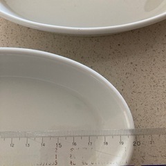 無印良品グラタン皿・オーバル型の画像