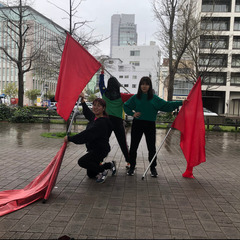 カラーガードのメンバーを募集しています。
