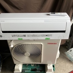 保証付、取付込、東芝2019年2.2KW (アルちゃん) 佐賀の季節