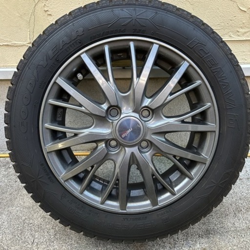 【売約済 コメントありがとうございました】軽自動車 ホイール付スタットレスタイヤ 4本セット